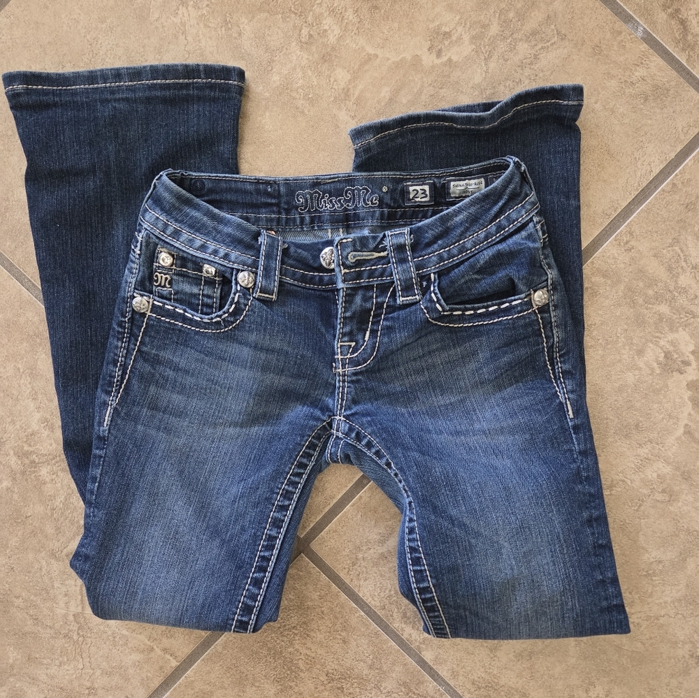 Miss Me Women's Blue Boot Cut Jeans